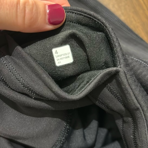 Lululemon Wunder Train High Rise Ribbed Leggings 25" - Picture 6 of 7